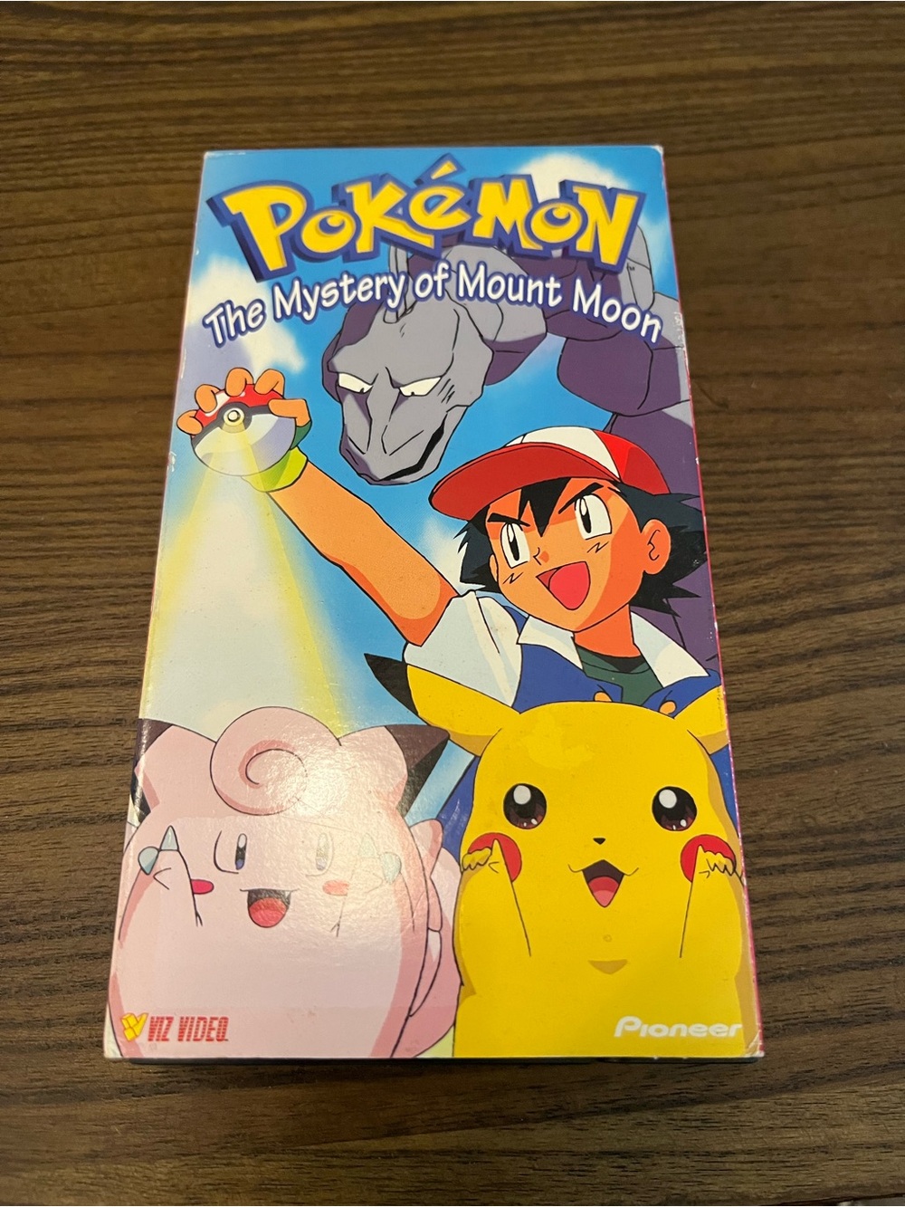PIONEER Pokémon: The Mystery of Mount Moon VHS tape